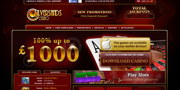 Silversands Online Casino
